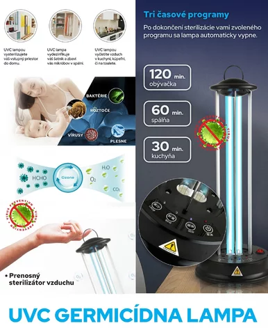 Germicídny žiarič do domácnosti Germicídny žiarič do domácnosti