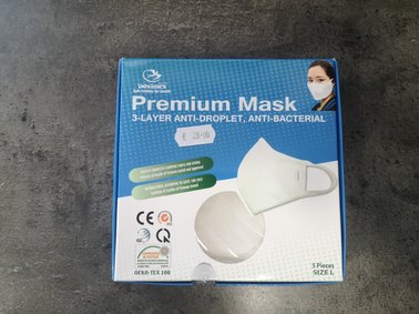 Ochranné 3vrstvové rúško na tvár maska