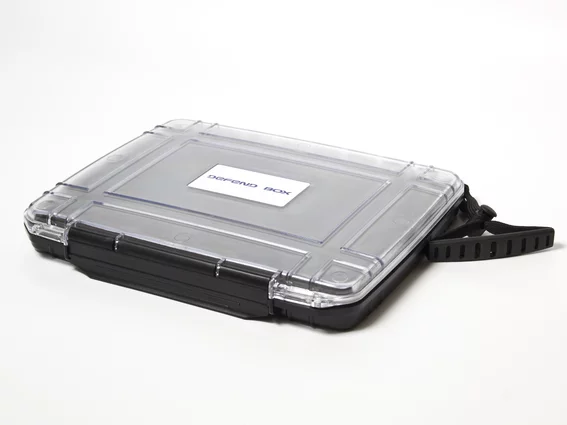 Ochranný obal na tablet - Defend box Tablet Medium - Black Priehľadný X-4010 Ochranný obal na tablet - Defend box Tablet Medium - Black Priehľadný X-4010