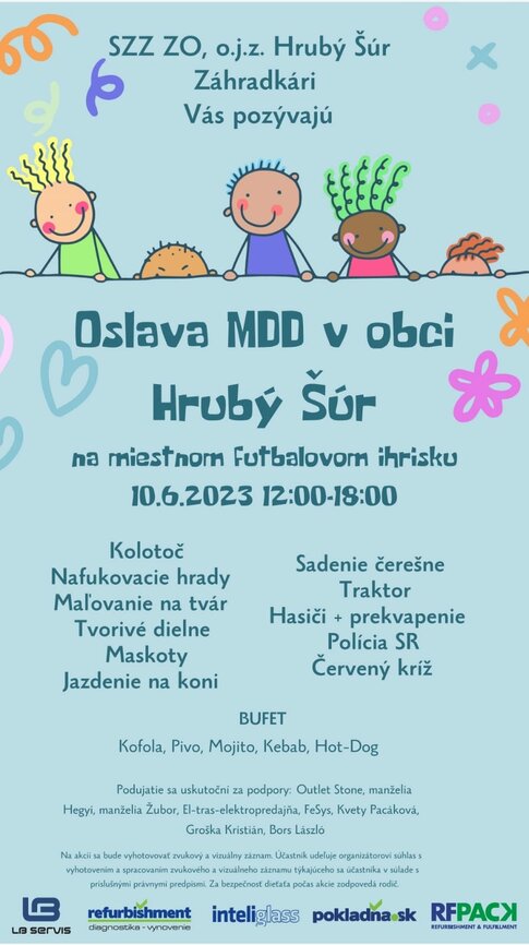 Oslava MDD Hrubý Šúr